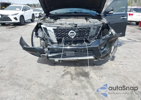 2017 Nissan Armada Sv z USA, uszkodzony, nr VIN JN8AY2NCXH9509956